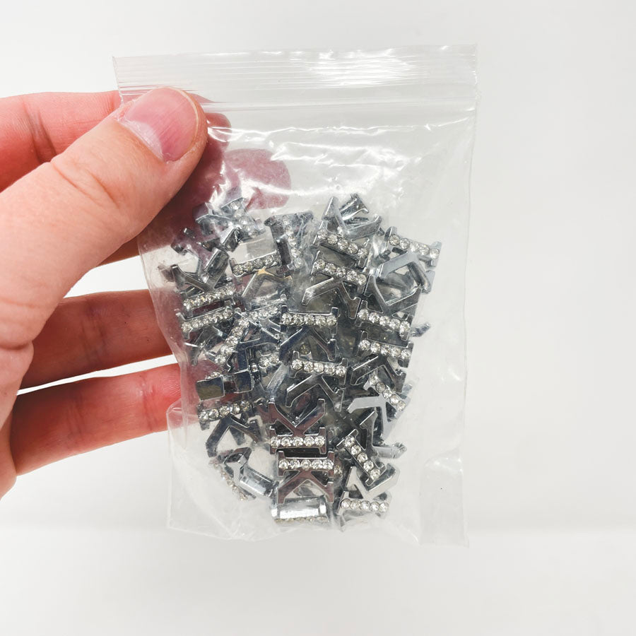 Letter K Bling Beads