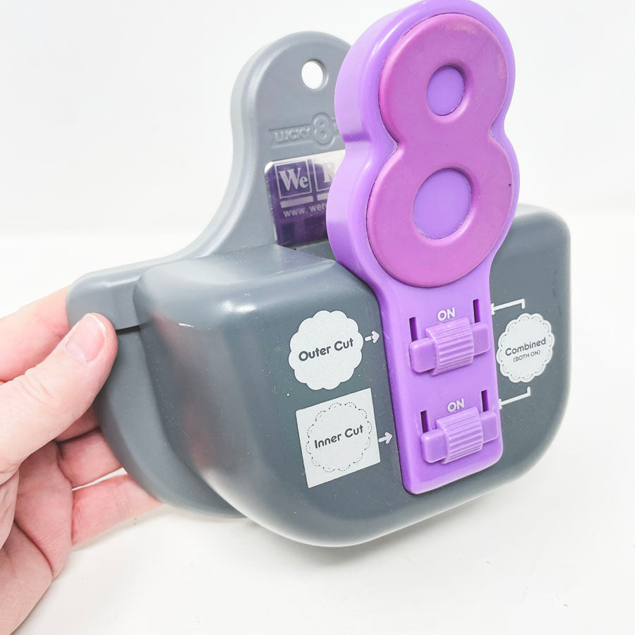 We R Memory Keepers Lucky 8 Paper Punches