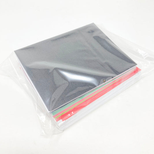 Bundle of Multicolored Cards with White Envelopes