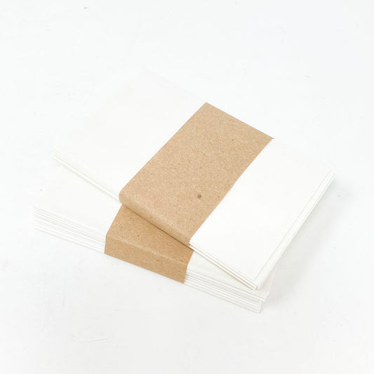 4-3/8"x2-3/4" White Envelopes - Pack of 30
