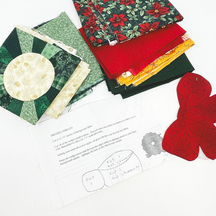 Calico Station-Dresden Wreath Quilt kit