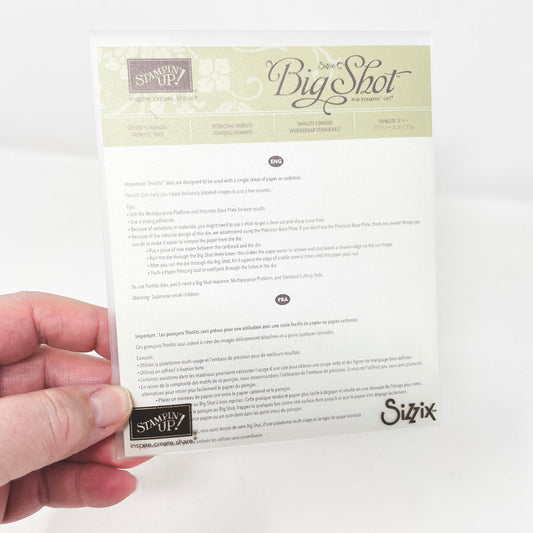 Stampin' Up Sizzix Big Shot Cutting Dies