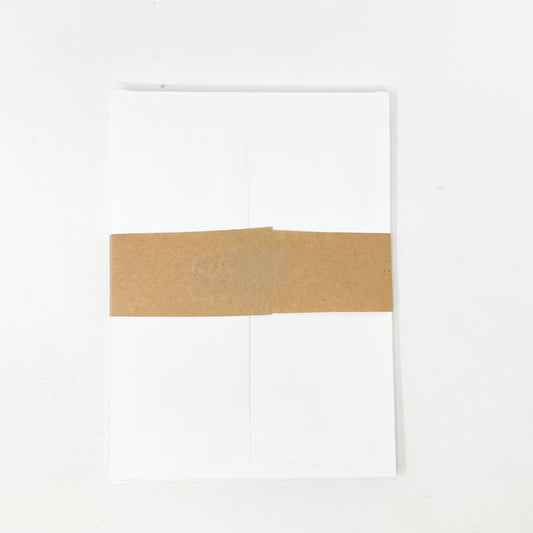 5-1/4"x7-1/4" White Envelopes - Pack of 14