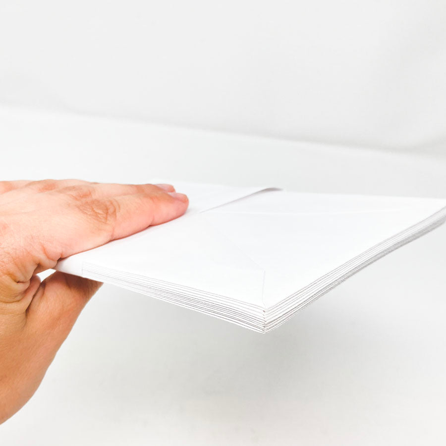 5"x7" White Envelopes - Pack of 12