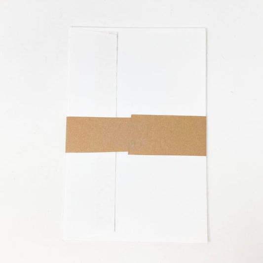 5-3/4"x8-3/4" White Envelopes - Pack of 7
