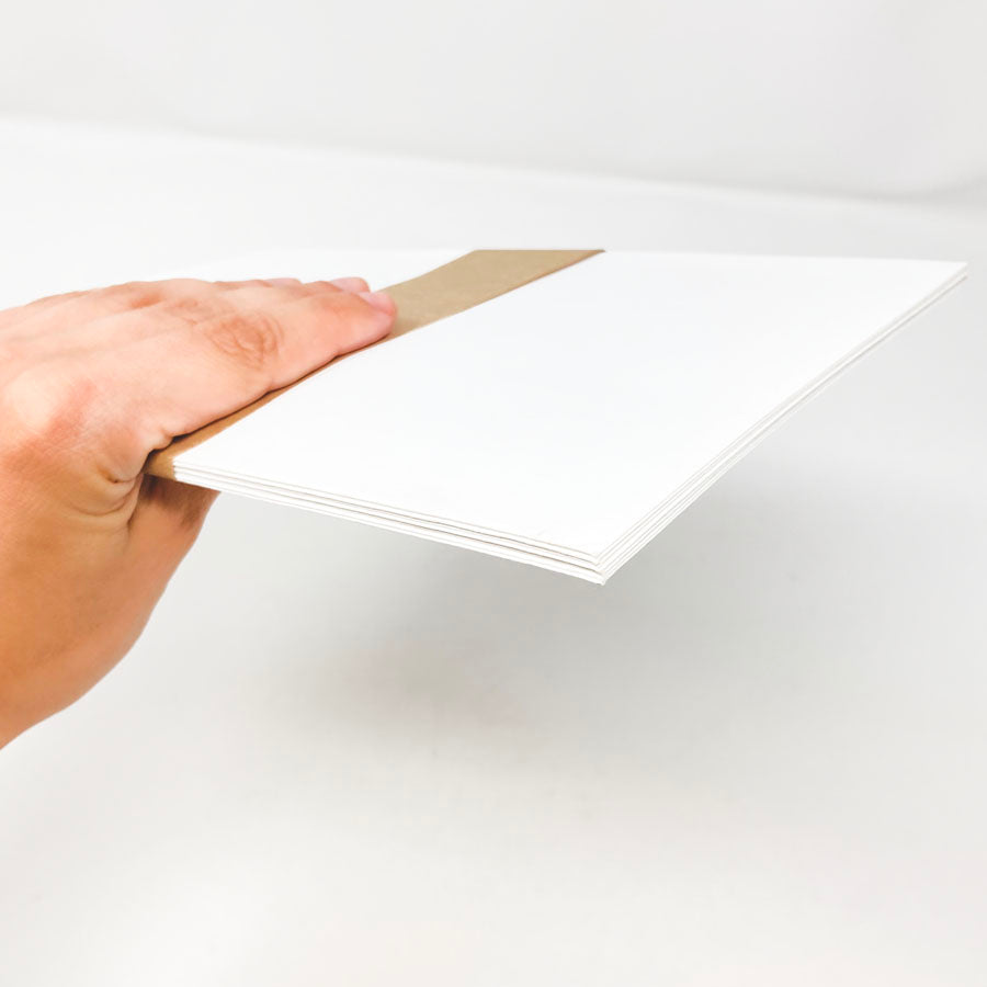 5-3/4"x8-3/4" White Envelopes - Pack of 7