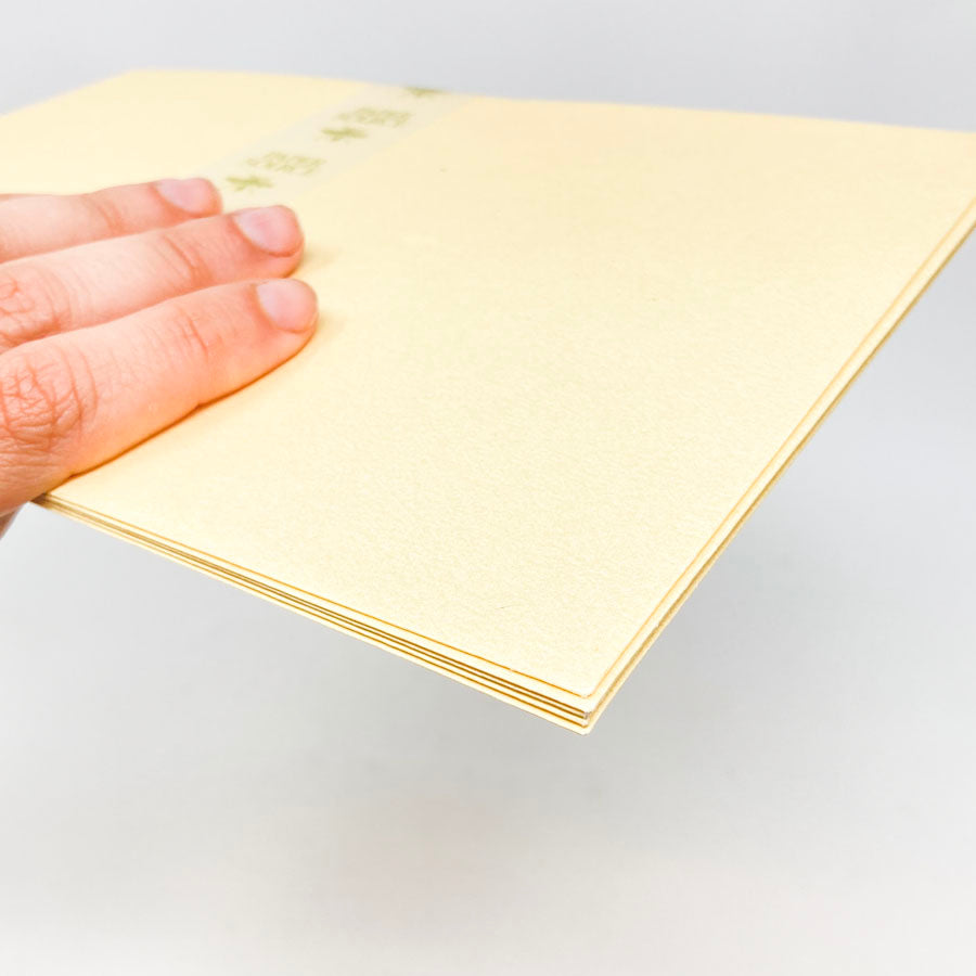 5-3/4"x8-3/4" Yellow Pearl Paper Source Envelopes -  Pack of 5