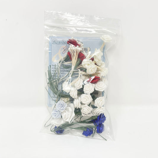 Darice Roses and Ribbons Bundle