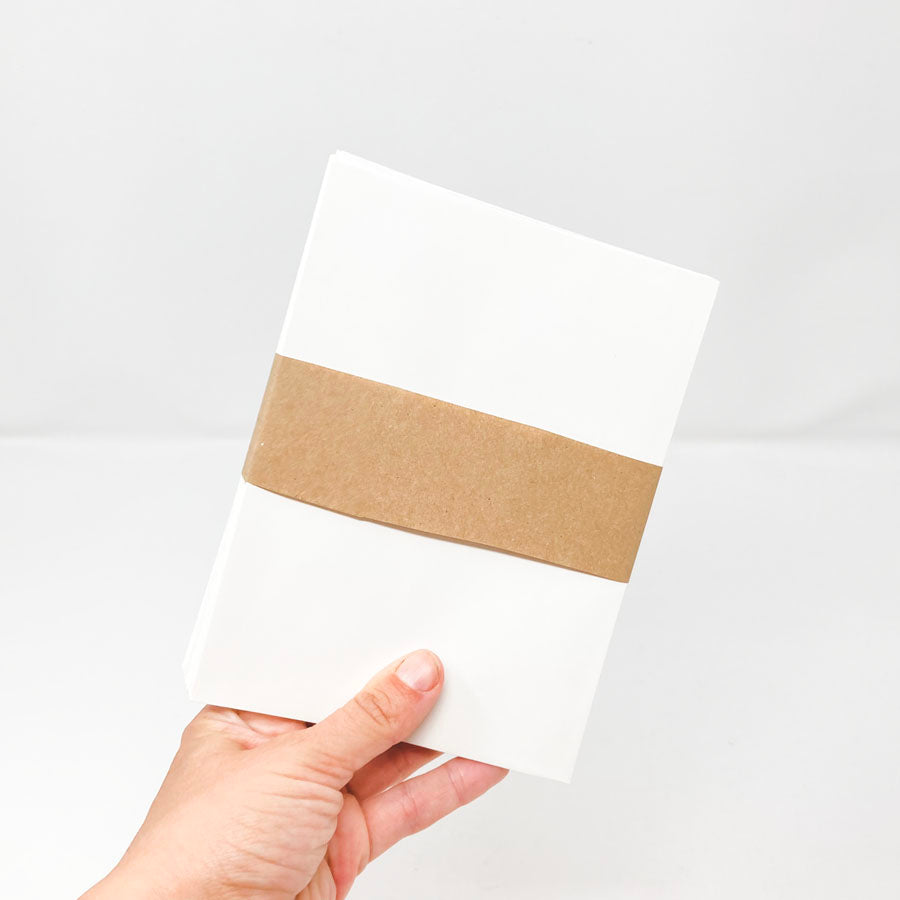 4-3/4"x6-1/2" White Envelopes - Pack of 19
