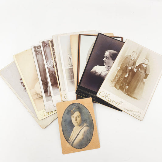 Antique Cabinet Card & Portait Bundle (11)