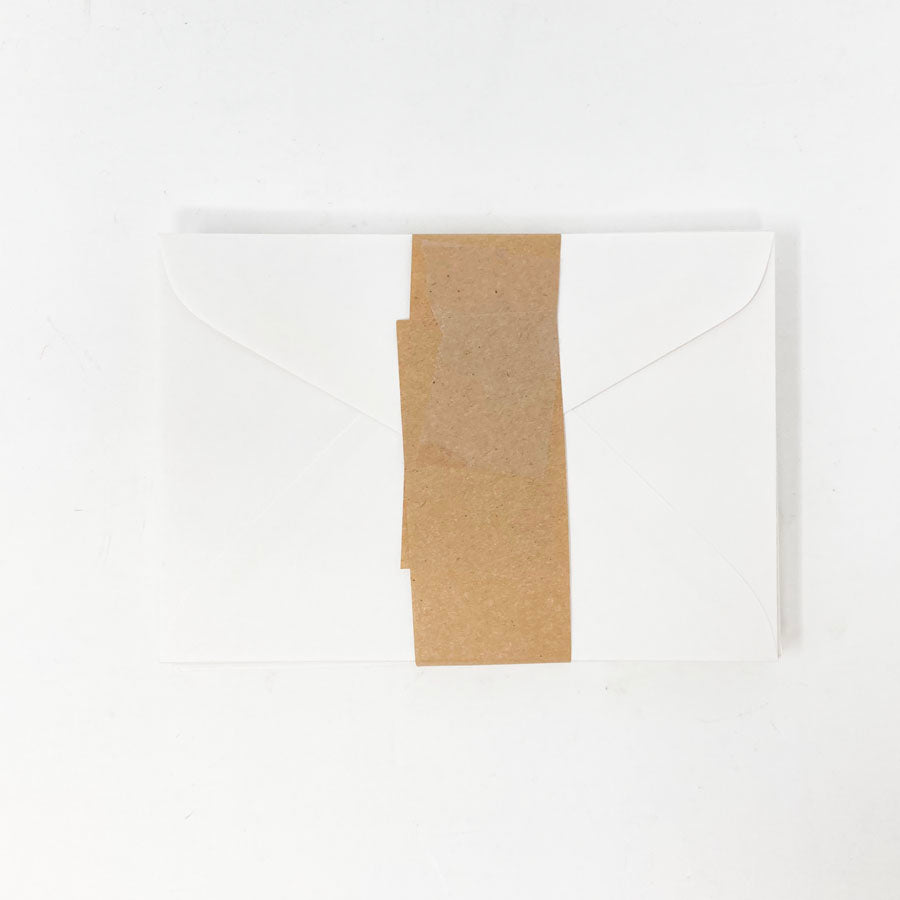 3-5/8"x5-1/4" White Envelopes - Pack of 20