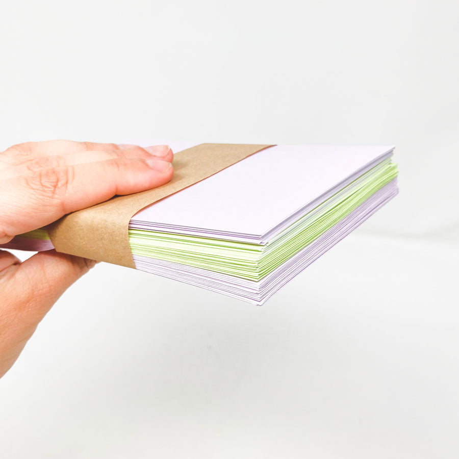Multicolor 3-3/4"x5-3/4" Notecards and Envelopes
