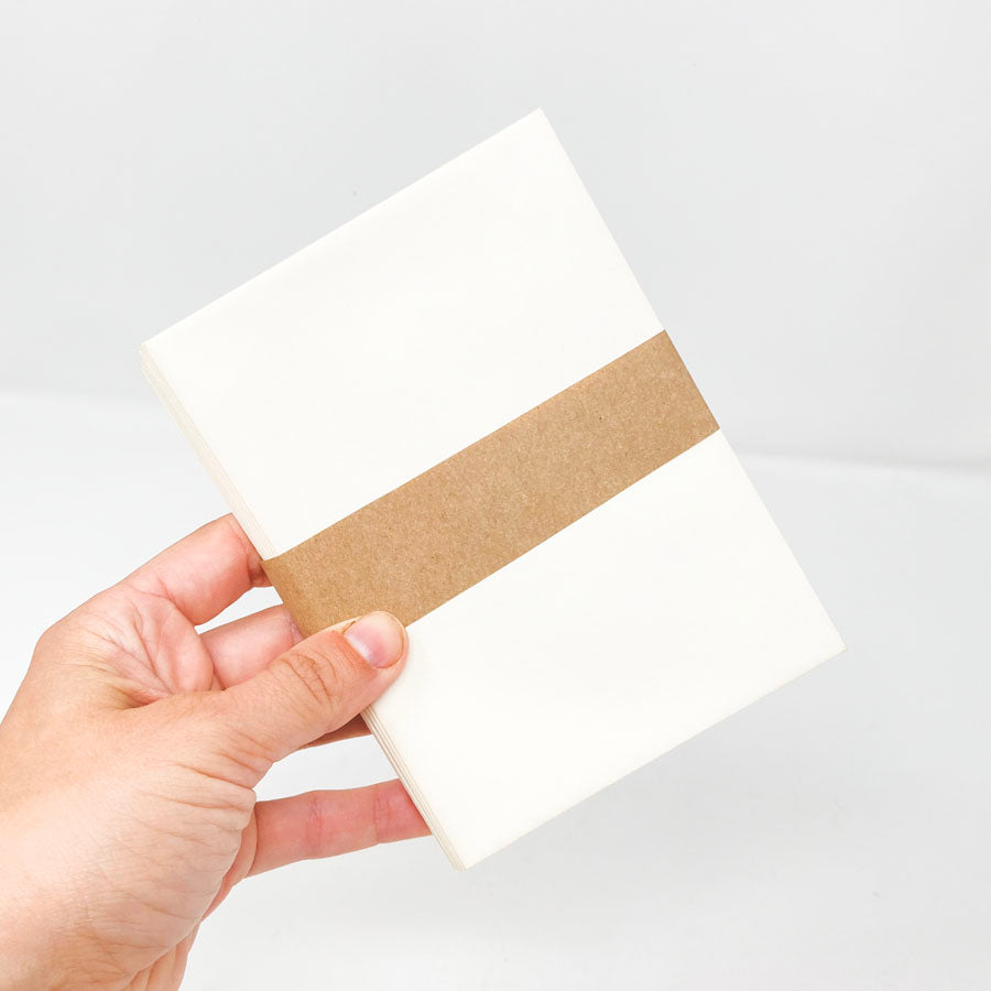 5-1/4"x3-7/8" Off White Envelopes - Pack of 12