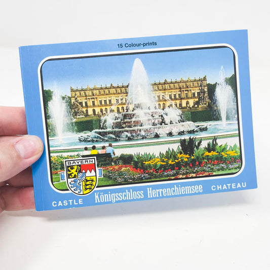 Königsschloss Herrenchiemsee Castle Postcard Booklet – 15 Color Prints