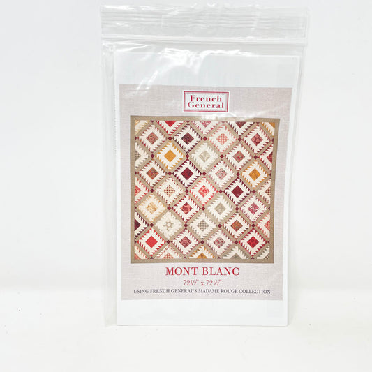 Mont Blanc Quilt Pattern by French General