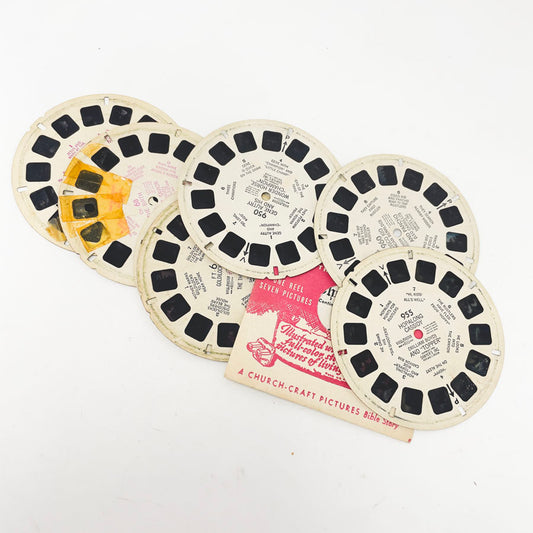 Bundle of 6 Vintage View-Master Reels
