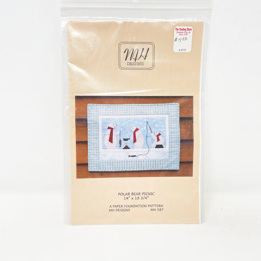 Polar Bear Picnic Quilt Pattern by MH Designs