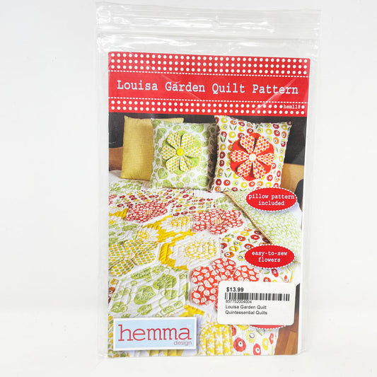 Louisa Garden Quilt Pattern by Hema Design