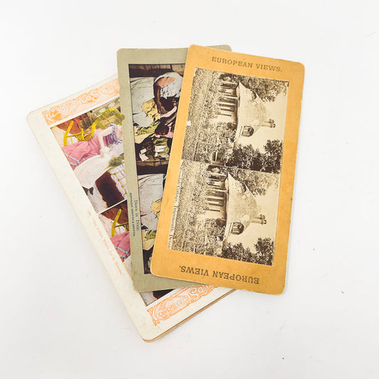 Antique Stereocard Bundle (4)