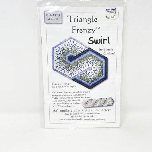 Triangle Frenzy Swirl by Bunny Cleland