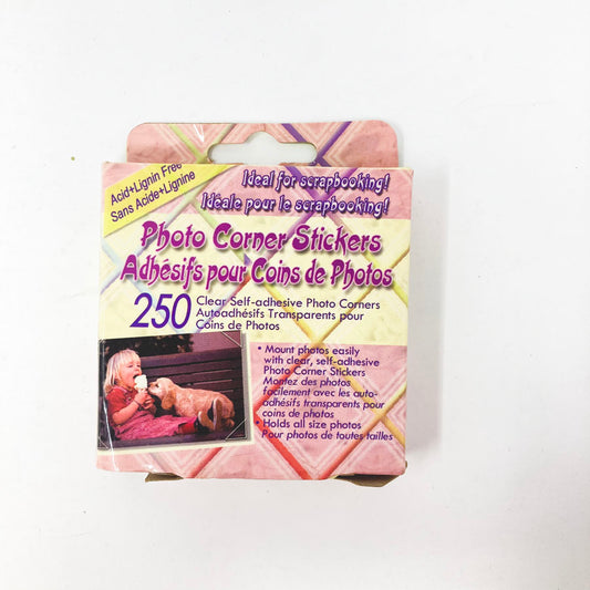 Photo Corner Stickers Adhesive