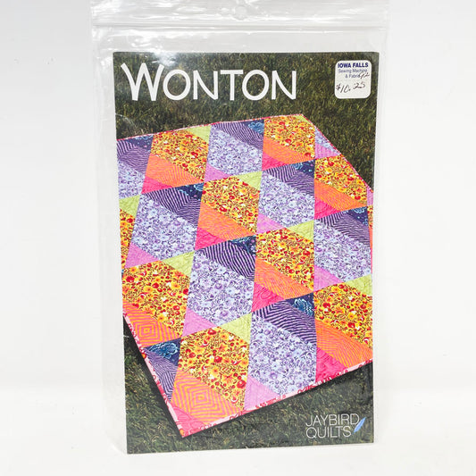 Wonton Quilt Pattern by Jaybird Quilts