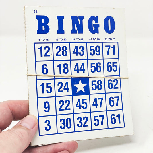 Small Stack of Bingo Cards