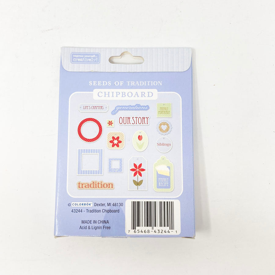 Colorbok Seeds of ... Chipboard