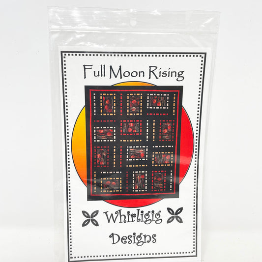 Full Moon Rising Quilt Pattern by Whirligig Designs