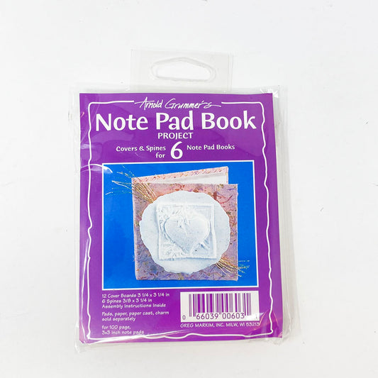Arnold Grummer's Note Pad Book Project