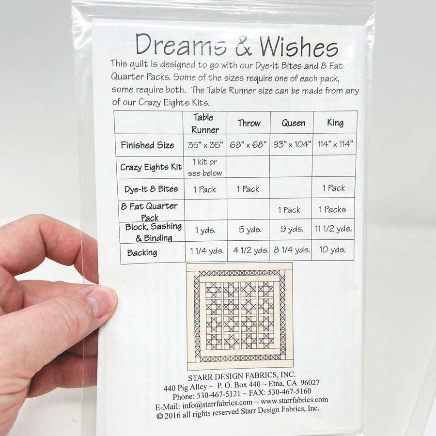 Dreams & Wishes Quilt Pattern by Kathleen Starr (1)