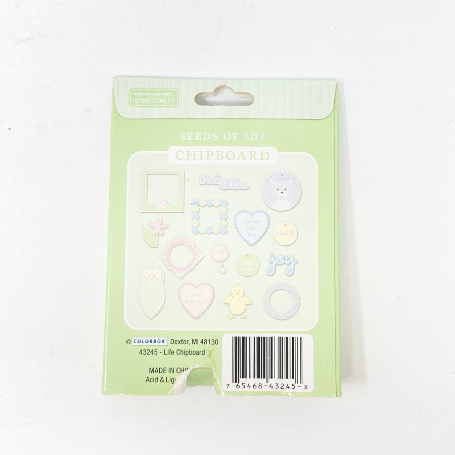Colorbok Seeds of ... Chipboard