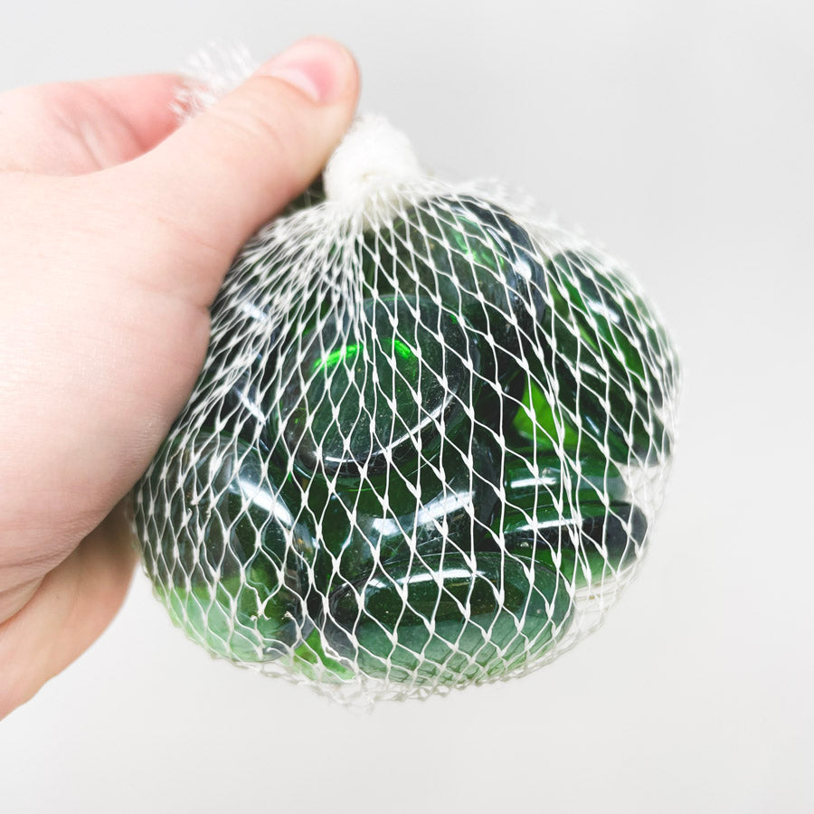 Circle Glass Stone Vase Filler