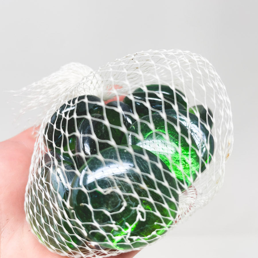 Circle Glass Stone Vase Filler