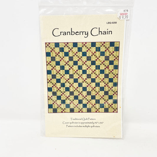 Cranberry Chain Quilt Pattern by Sitar Family Traditions