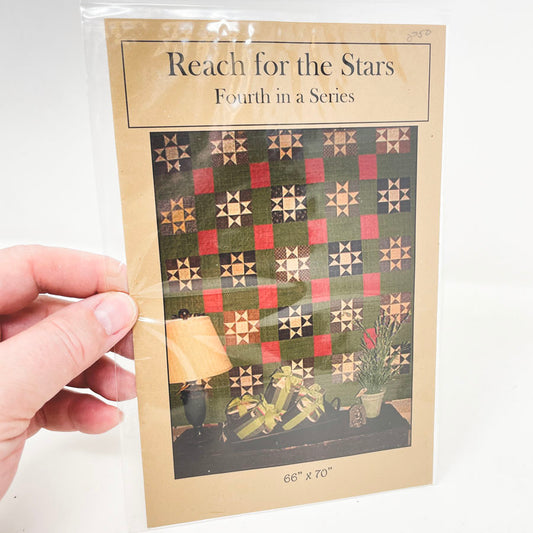 Reach for the Stars Quilt Pattern by Country Sampler