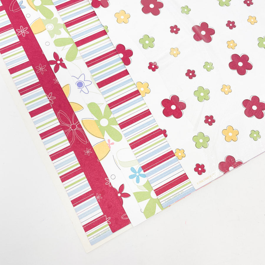 Stampin Up! Inc. Designer Series Cutie Pie 12"x12"