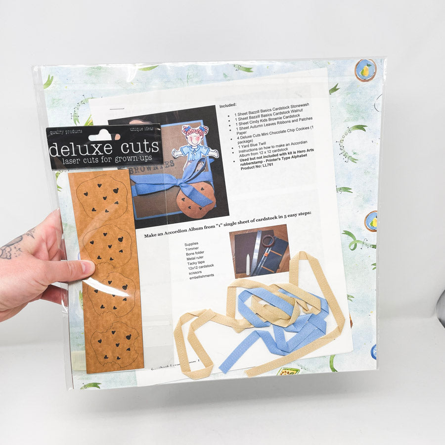 Deluxe Cuts Laser Cuts for Grown Ups- Accordion Album Kit