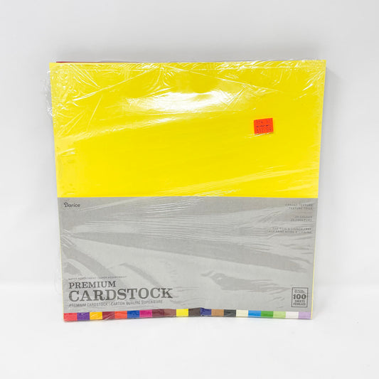 Darice Super Assortment 12"x12" Premium Cardstock