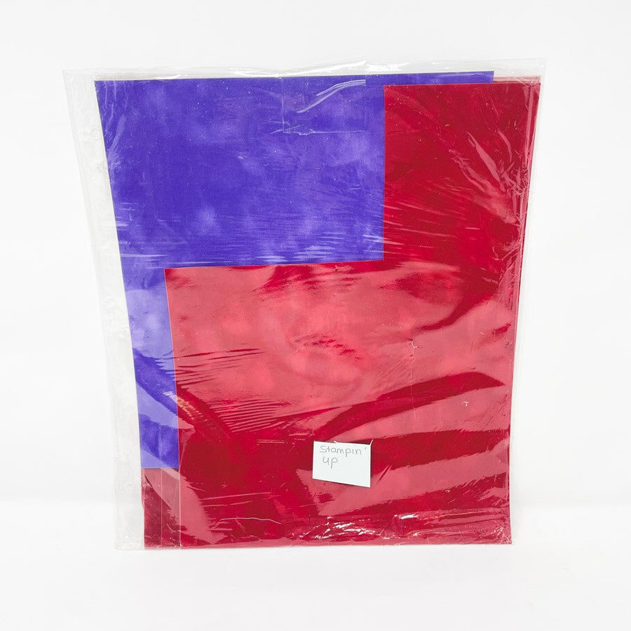 Stampin Up Velvet Paper bundle