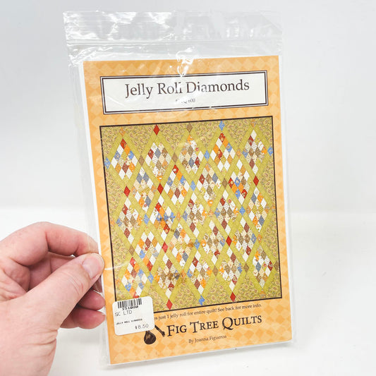 Jelly Roll Diamonds Quilt Pattern by Fig Tree Quilts