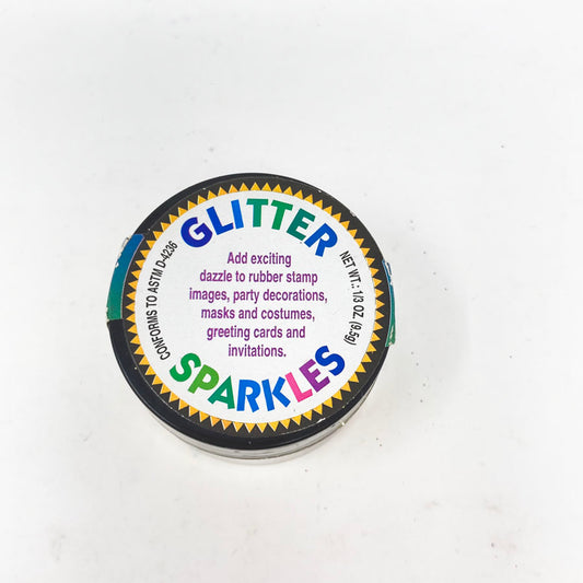 Gold Glitter Sparkles by Rubber Stampede