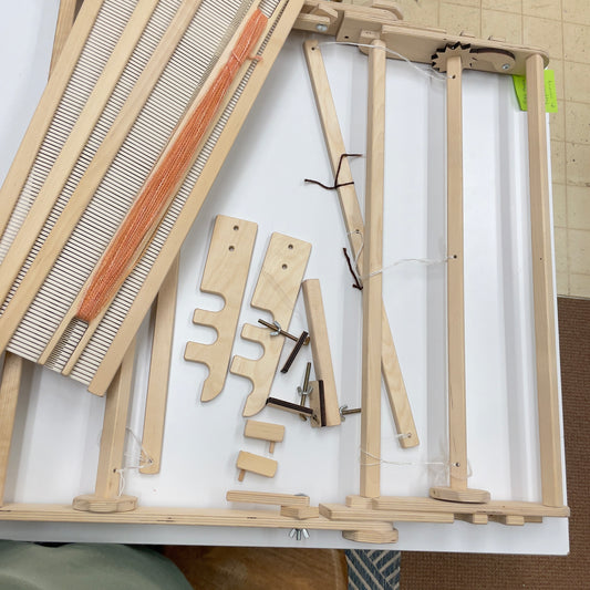 Rigid Heddle Loom with 3 Reeds and Warping Kit – Kit/Unbranded Weaving Loom Set