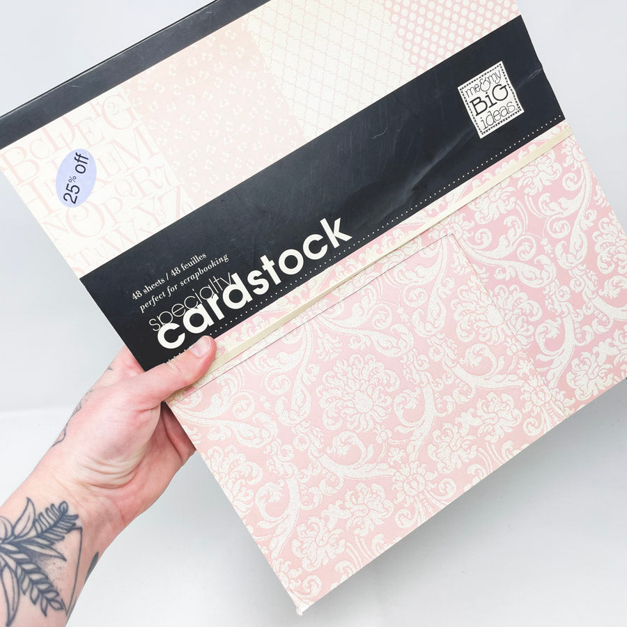 Me & my big ideas Baby Girl 12"x12" paper collection