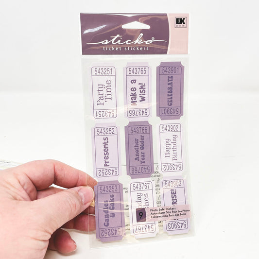 Sticko Ticket Stickers