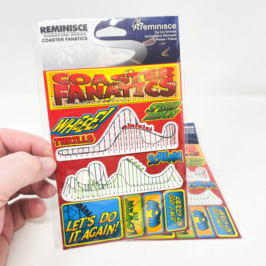 Coaster Fanatics Stickers
