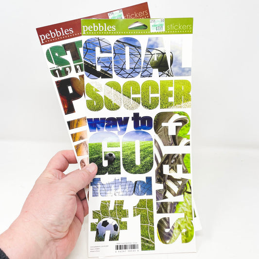 Pebbles Sports Stickers