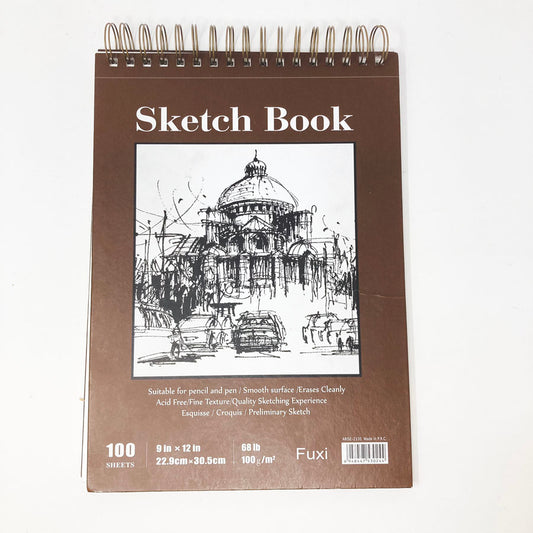 9x12" Spiral Sketchbook