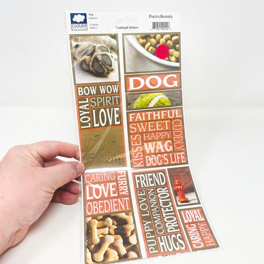 Cloud 9 Designs Dog Stickers