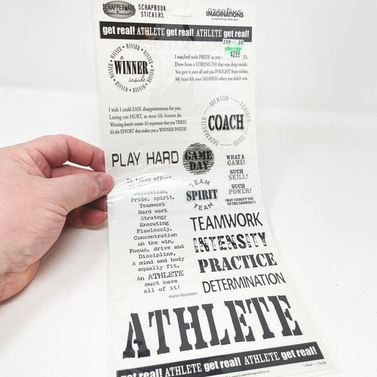 Scrapperware Athlete Stickers